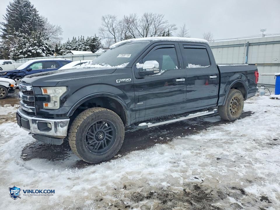 2015 FORD F150 SUPERCREW – Lot 77530715 auction photo