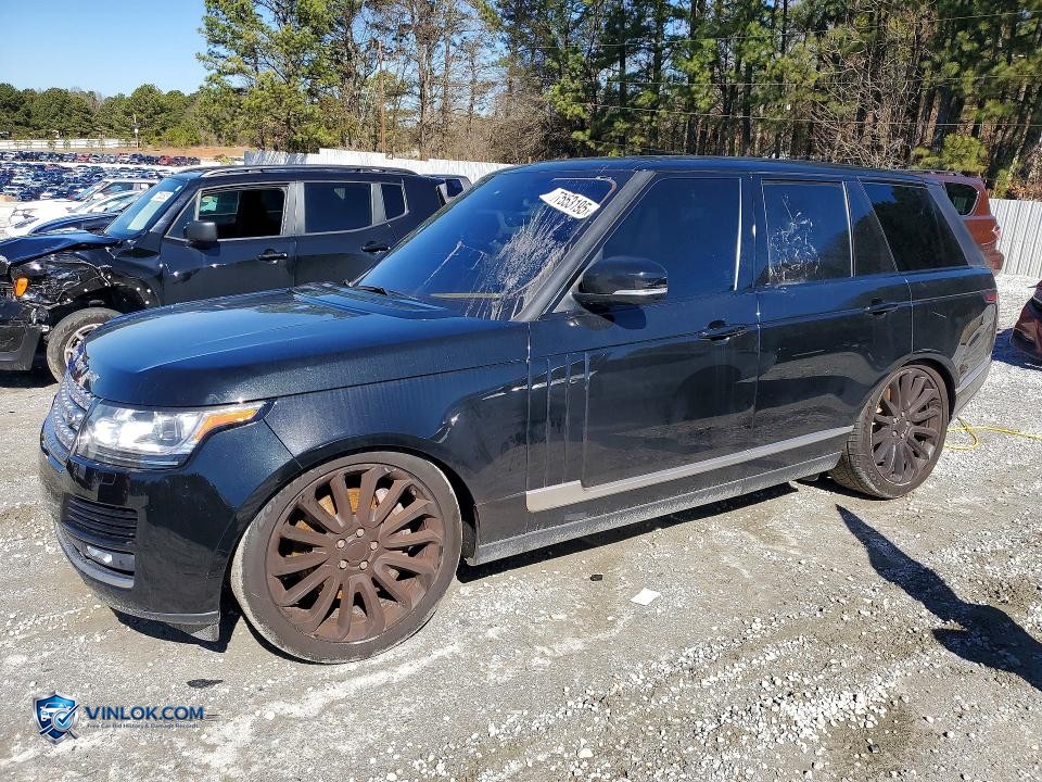 2016 LAND ROVER RANGE ROVER SUPERCHARGED – Lot 77553195 auction photo