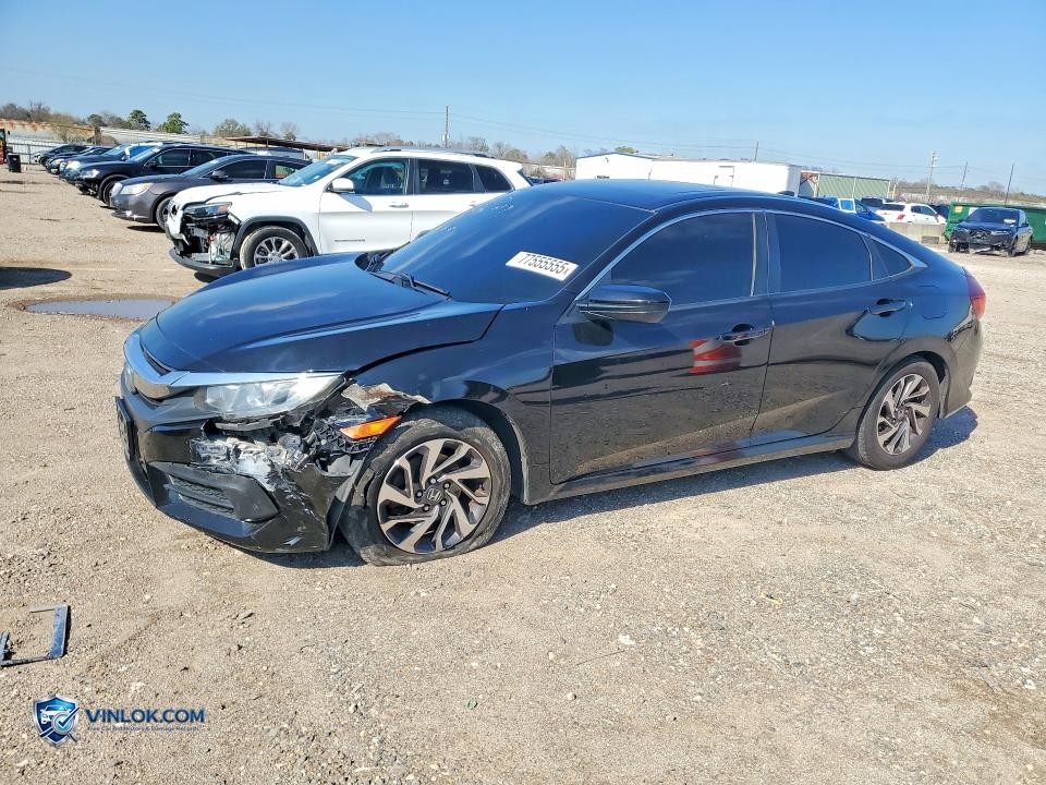 2018 HONDA CIVIC EX – Lot 77555555 auction photo