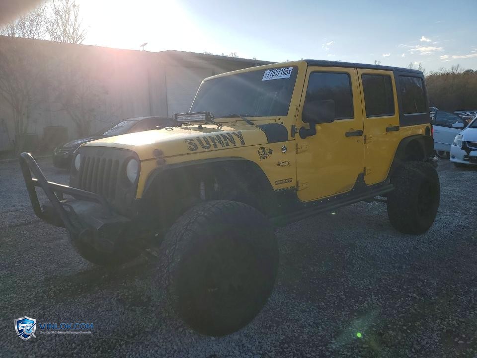 2015 JEEP WRANGLER UNLIMITED SPORT – Lot 77557165 auction photo