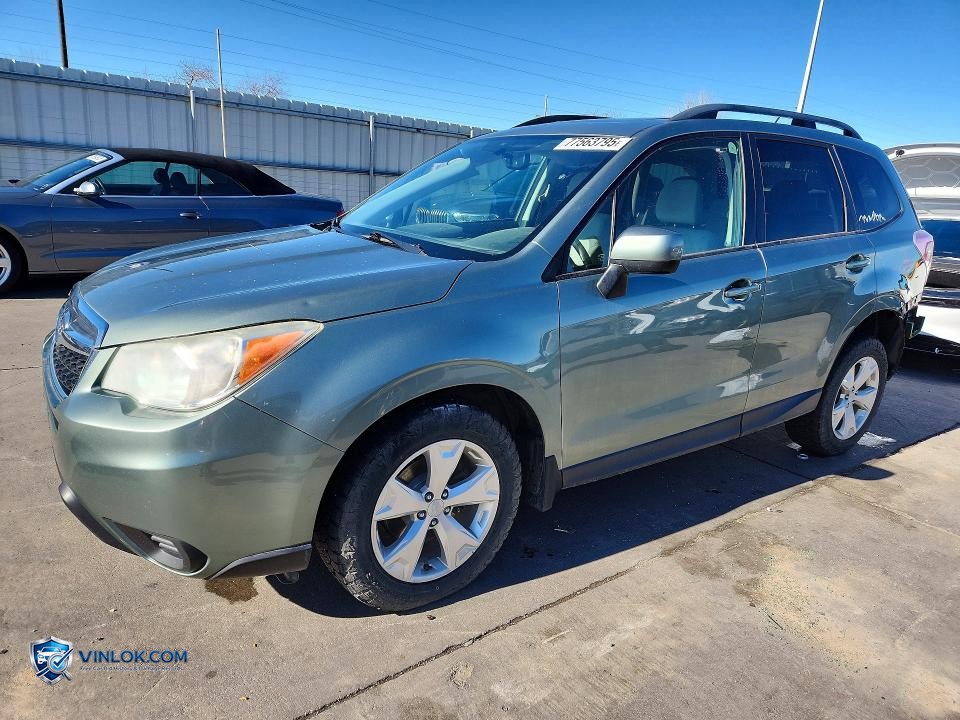 2014 SUBARU FORESTER 2.5I PREMIUM – Lot 77563795 auction photo