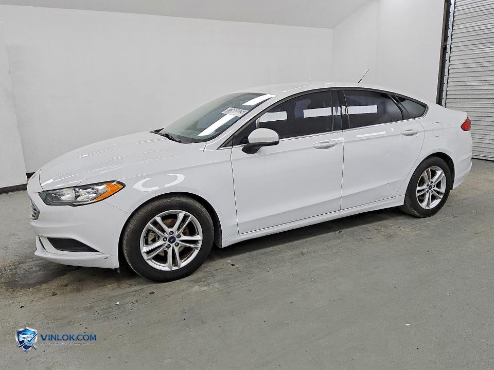 2018 FORD FUSION SE – Lot 77564075 auction photo