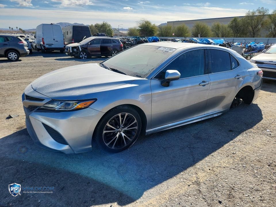 2018 TOYOTA CAMRY SE – Lot 77573365 auction photo