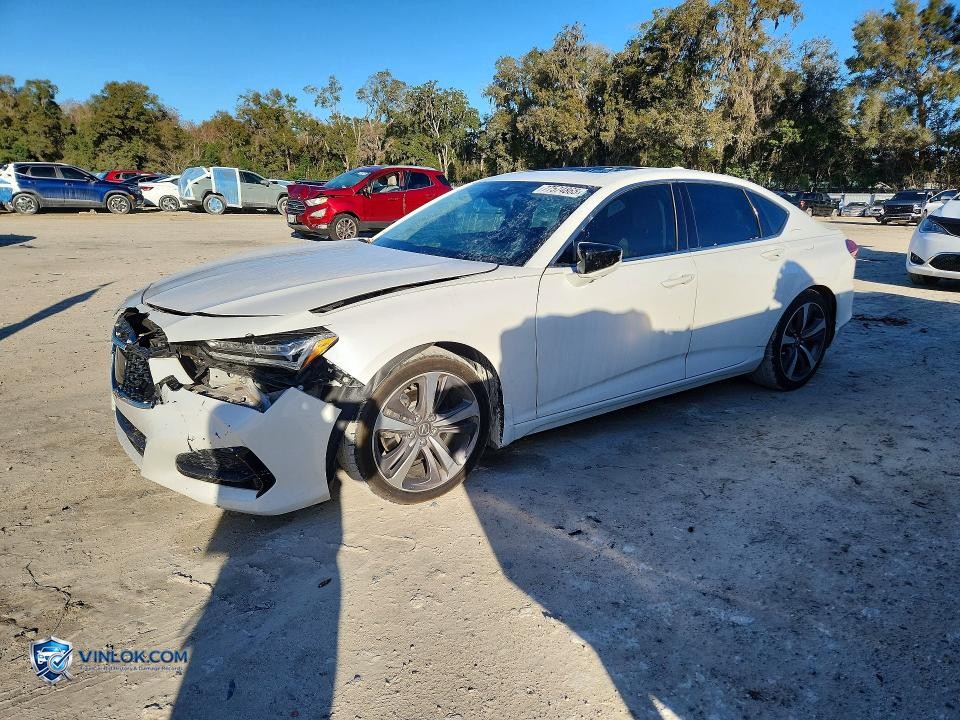 2021 ACURA TLX ADVANCE – Lot 77574865 auction photo