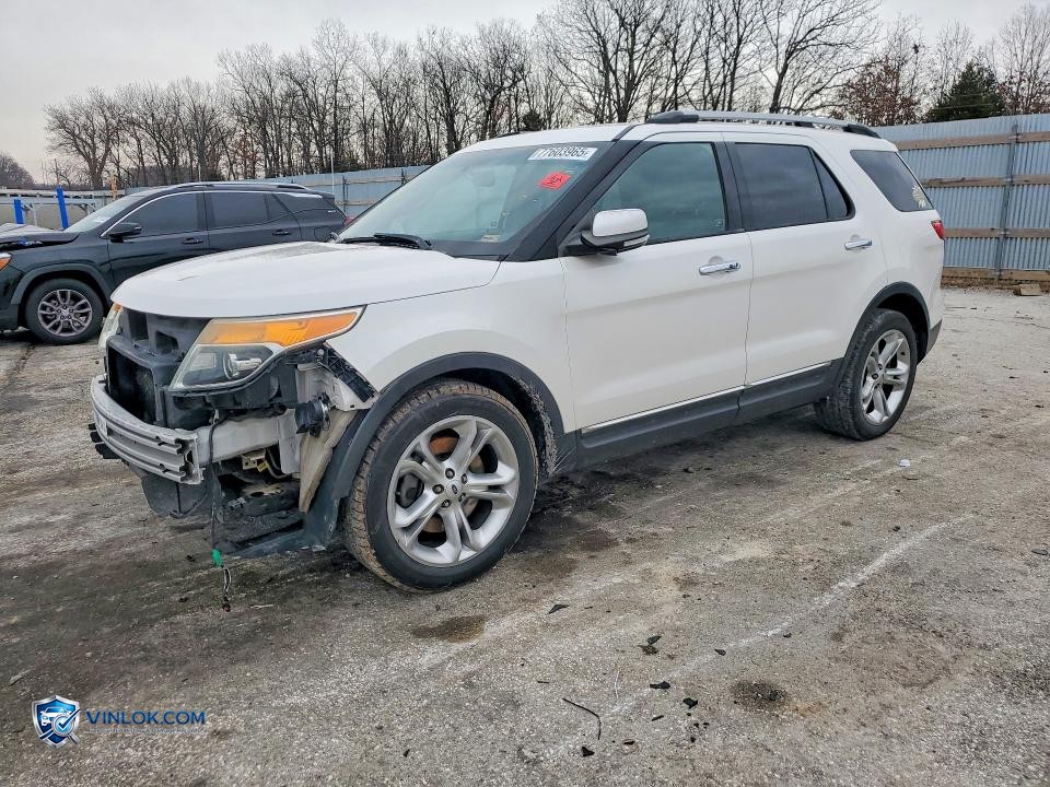 2013 FORD EXPLORER LIMITED – Lot 77603965 auction photo