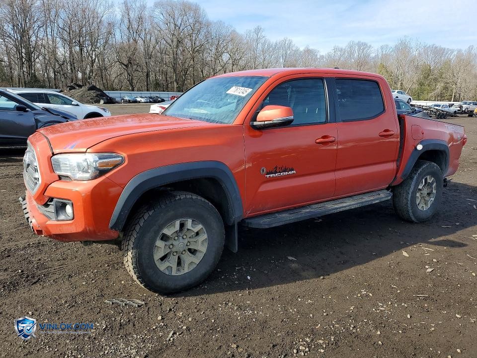 2016 TOYOTA TACOMA DOUBLE CAB – Lot 77611245 auction photo
