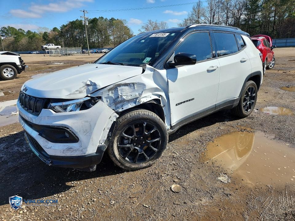 2022 JEEP COMPASS LATITUDE – Lot 77613195 auction photo