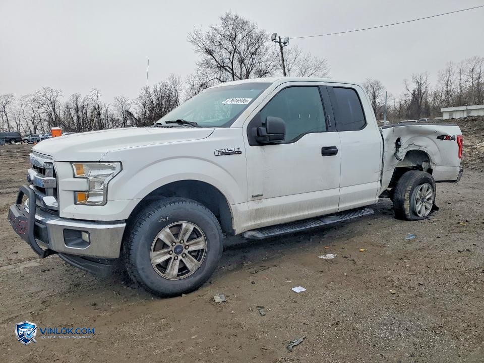 2017 FORD F150 SUPER CAB – Lot 77616935 auction photo