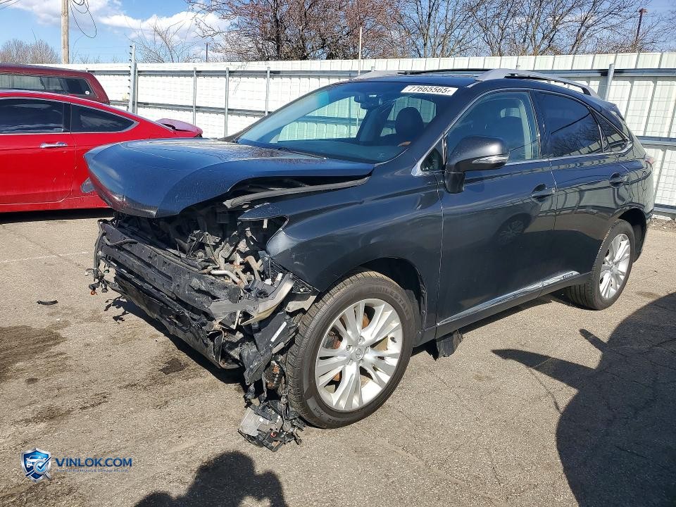 2010 LEXUS RX 450H BASE – Lot 77665565 auction photo