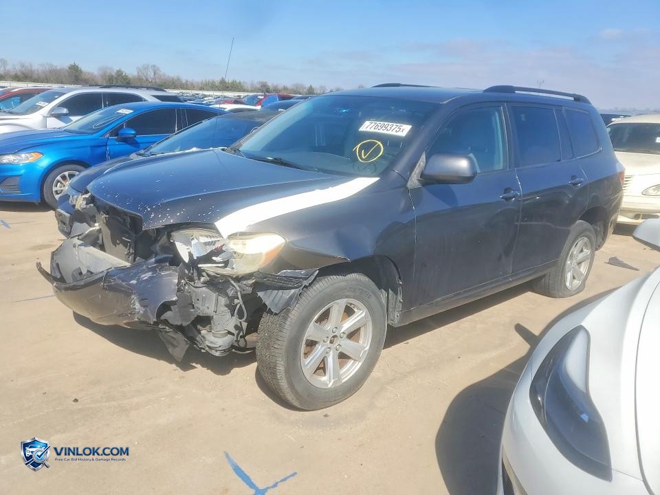 2008 TOYOTA HIGHLANDER BASE – Lot 77699375 auction photo