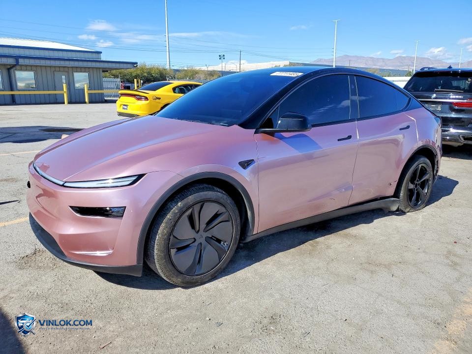 2026 TESLA MODEL Y – Lot 77711485 auction photo