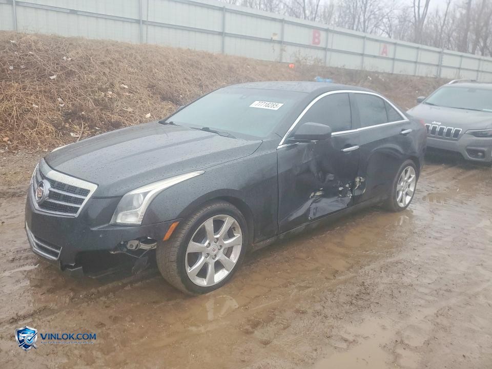 2013 CADILLAC ATS LUXURY – Lot 77718285 auction photo