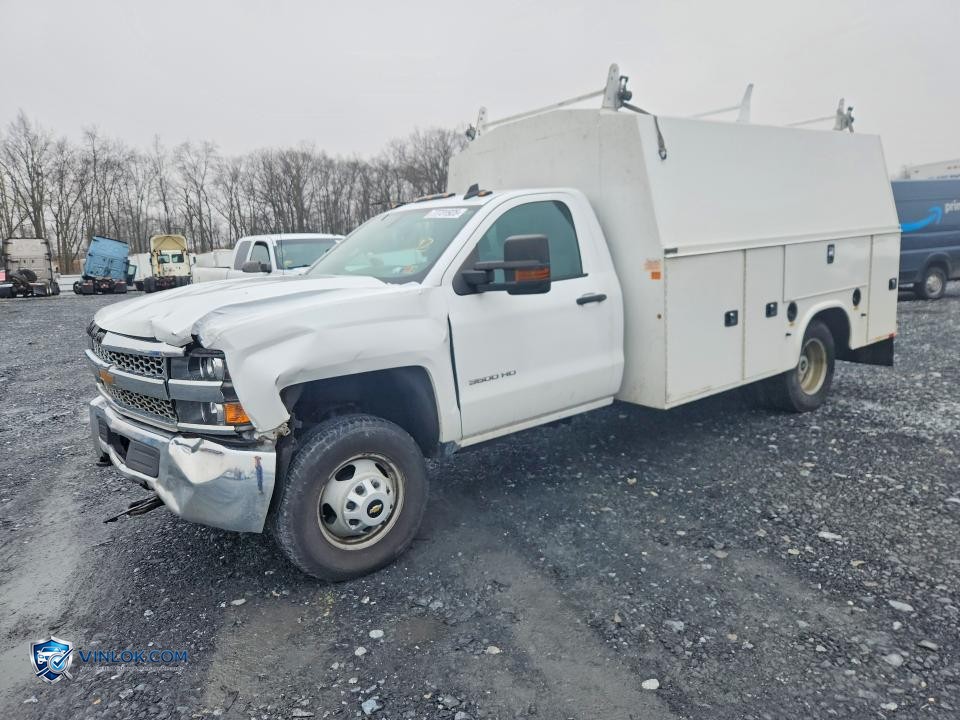 2019 CHEVROLET SILVERADO UTILITY / SERVICE TRUCK – Lot 77731925 auction photo