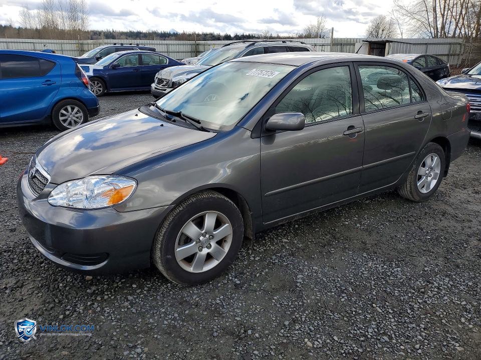 2007 TOYOTA COROLLA CE – Lot 77757375 auction photo