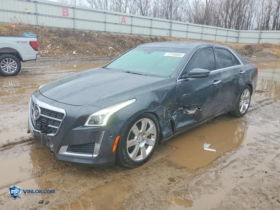 2014 CADILLAC CTS PREMIUM COLLECTION – Lot 77758605 auction photo