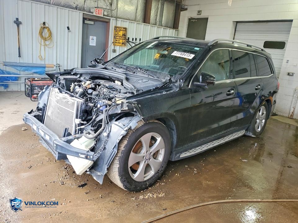 2017 MERCEDES-BENZ GLS 450 4MATIC – Lot 77768415 auction photo