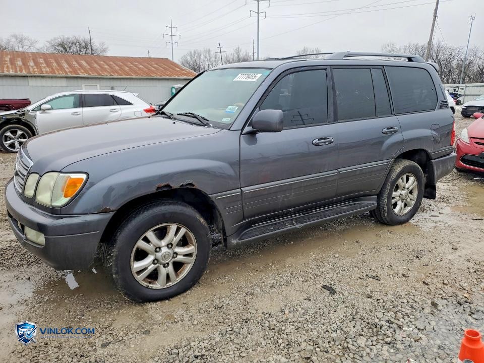 2004 LEXUS LX 470 BASE – Lot 77778465 auction photo