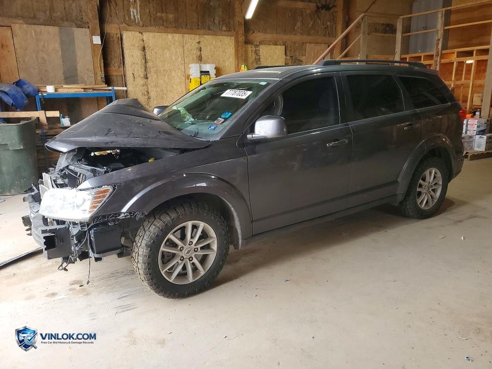 2018 DODGE JOURNEY SXT – Lot 77787035 auction photo