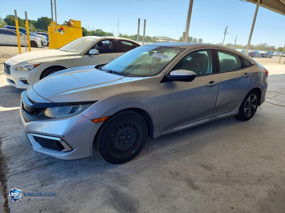 2021 HONDA CIVIC LX – Lot 77793185 auction photo