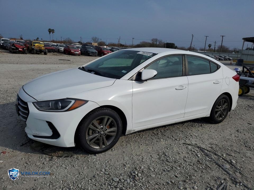 2018 HYUNDAI ELANTRA SEL – Lot 77863555 auction photo