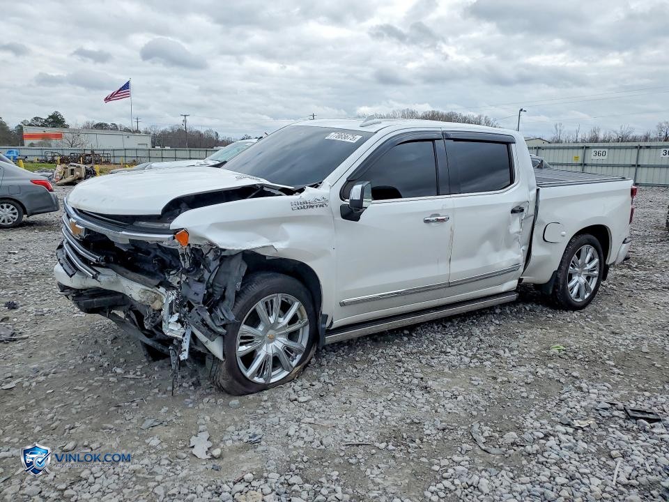 2024 CHEVROLET SILVERADO K1500 HIGH COUNTRY – Lot 77865675 auction photo