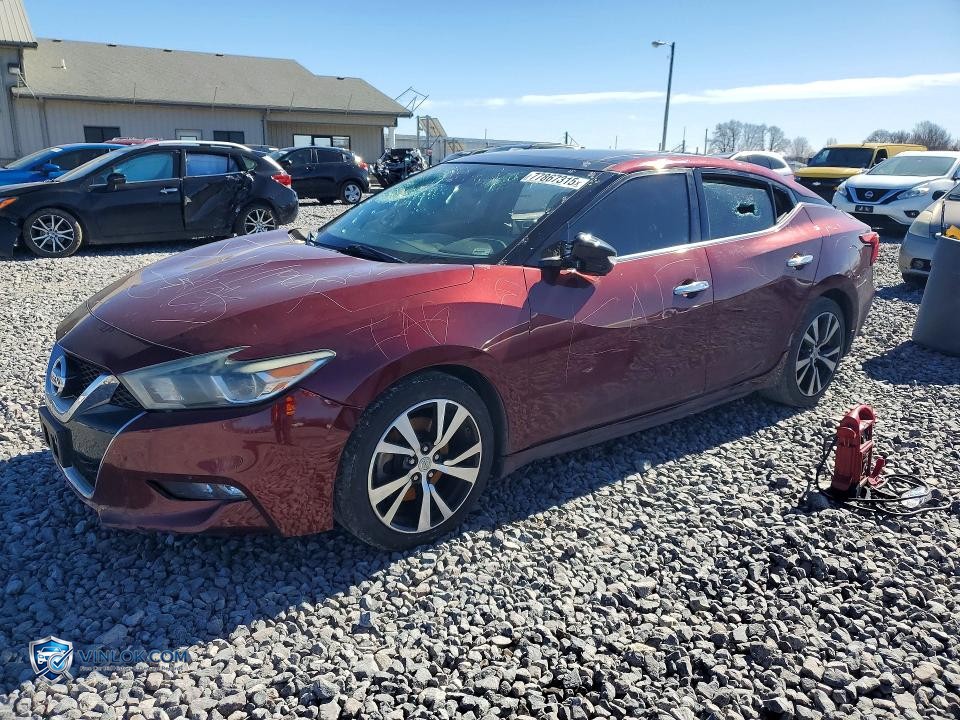 2017 NISSAN MAXIMA 3.5 S – Lot 77867315 auction photo