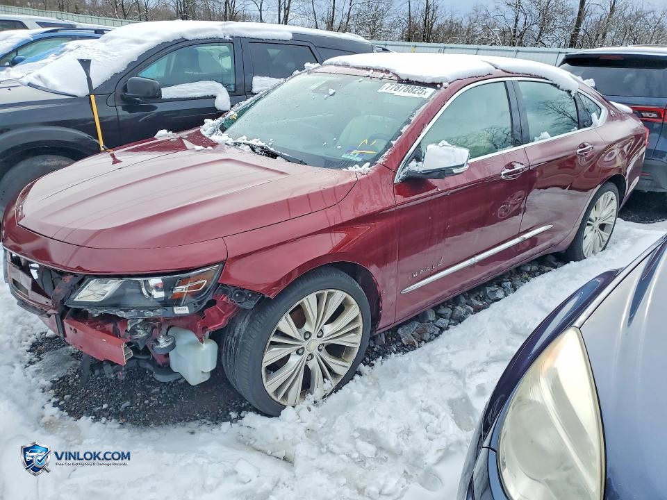 2017 CHEVROLET IMPALA PREMIER – Lot 77878825 auction photo