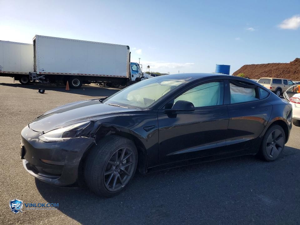 2023 TESLA MODEL 3 – Lot 77888045 auction photo