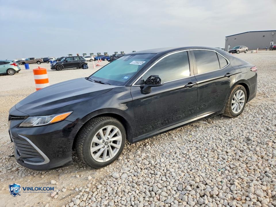 2022 TOYOTA CAMRY LE – Lot 77890275 auction photo