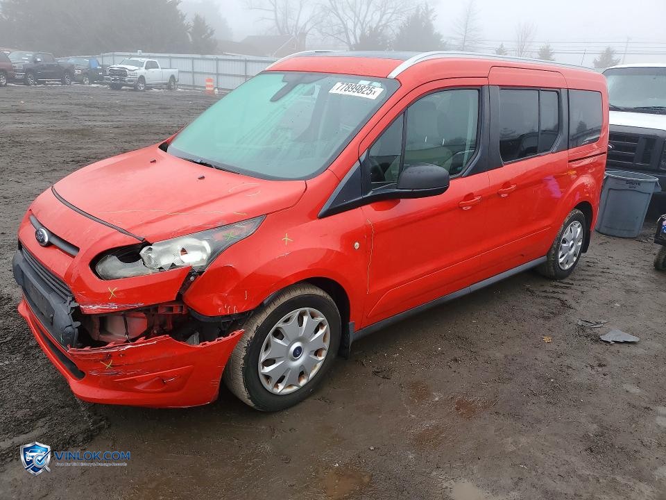 2015 FORD TRANSIT CONNECT XLT – Lot 77899825 auction photo