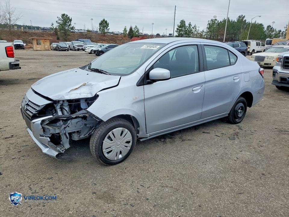 2024 MITSUBISHI MIRAGE G4 ES – Lot 77904045 auction photo