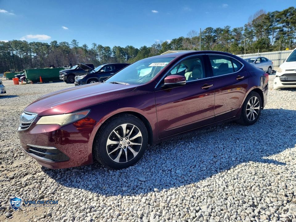 2015 ACURA TLX TECH – Lot 77930165 auction photo