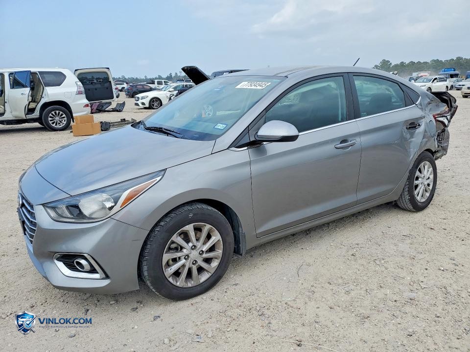 2022 HYUNDAI ACCENT SEL – Lot 77934945 auction photo