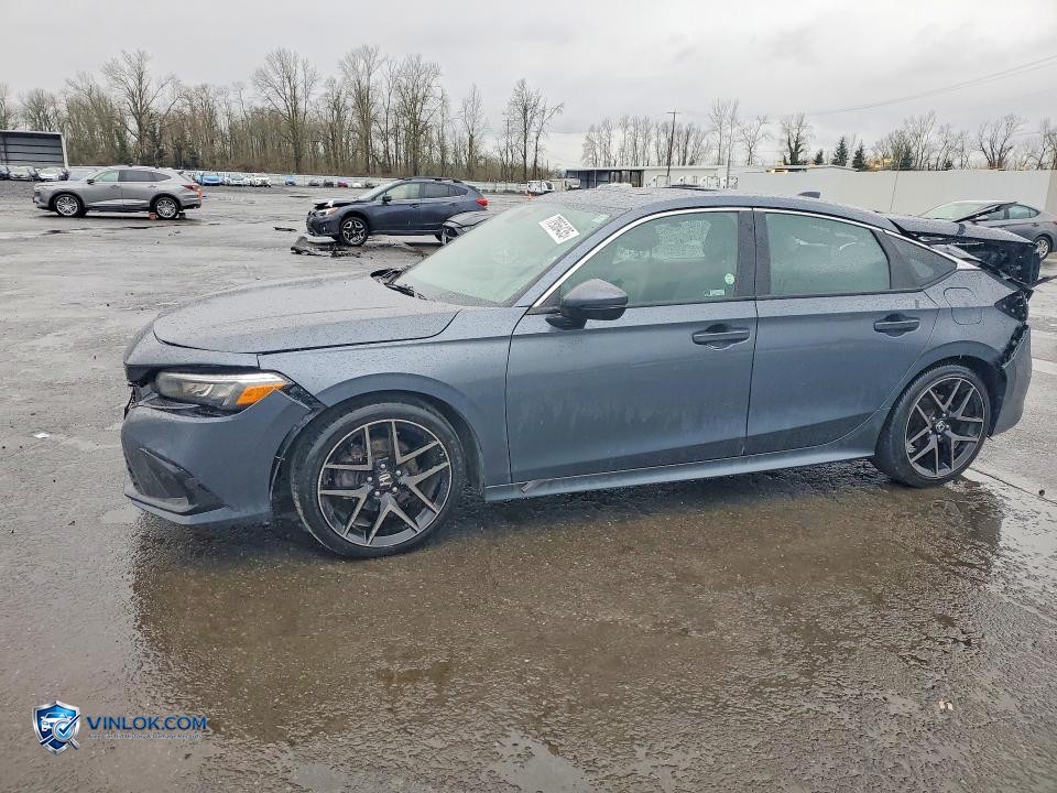 2022 HONDA CIVIC SPORT TOURING – Lot 77956435 auction photo