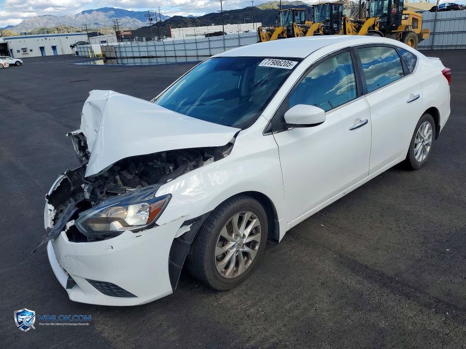 2017 NISSAN SENTRA S – Lot 77986205 auction photo