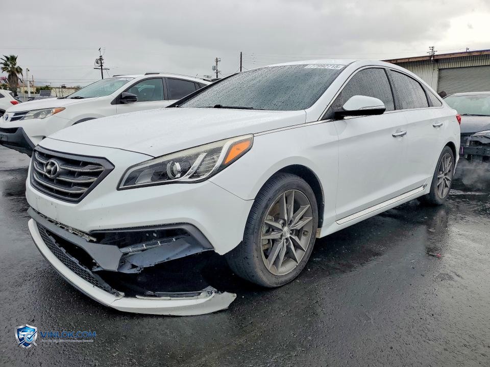 2015 HYUNDAI SONATA SPORT – Lot 77992715 auction photo