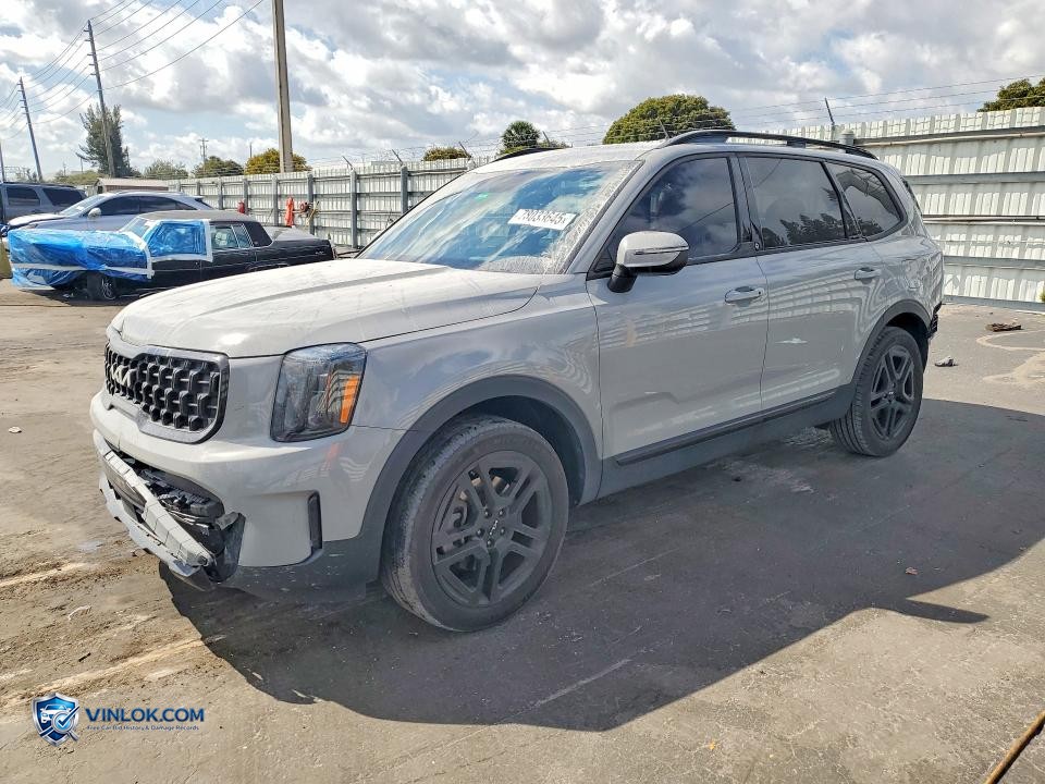 2024 KIA TELLURIDE EX X-LINE – Lot 78033645 auction photo
