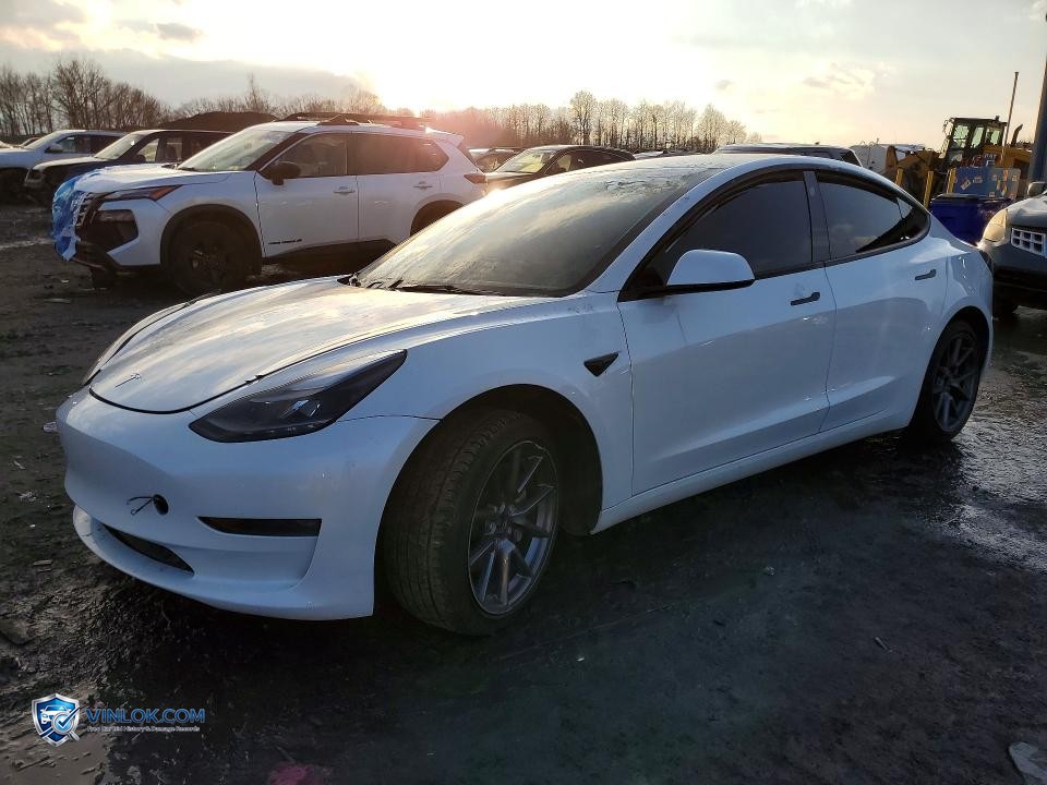 2023 TESLA MODEL 3 – Lot 78068075 auction photo