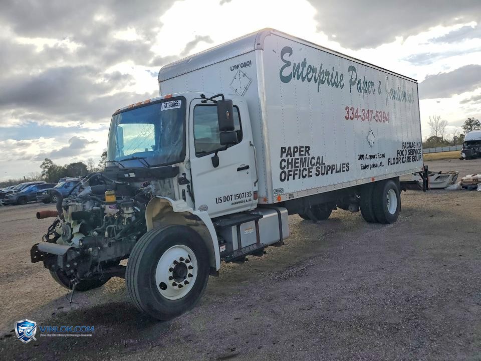 2021 HINO L6 BOX TRUCK – Lot 78120065 auction photo