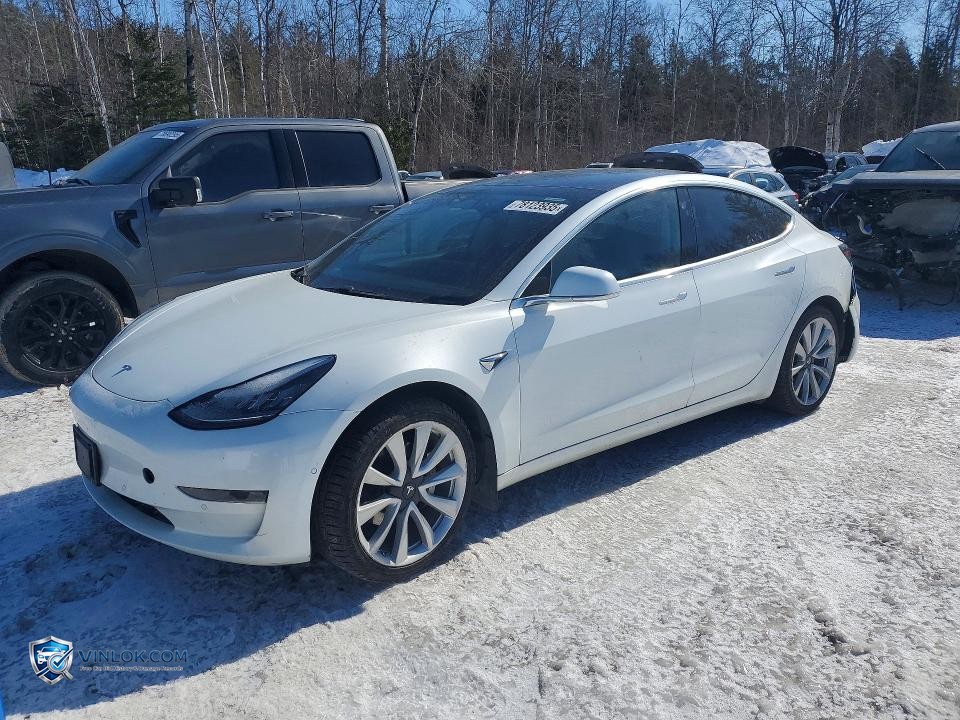 2020 TESLA MODEL 3 – Lot 78123935 auction photo