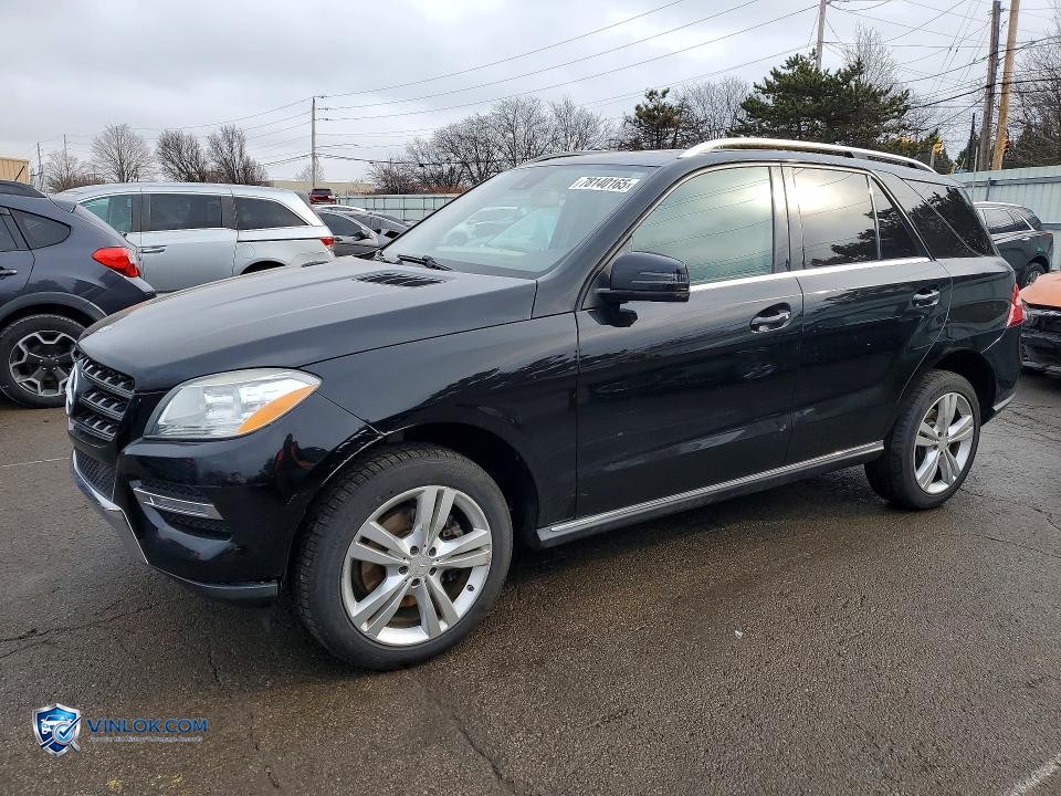 2014 MERCEDES-BENZ ML 350 4MATIC – Lot 78140165 auction photo