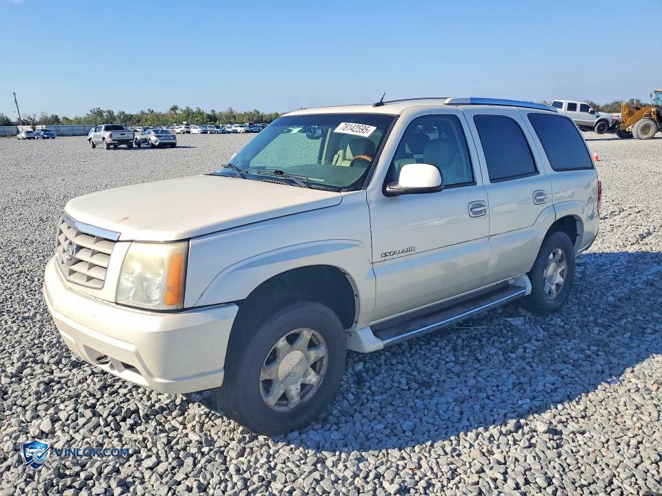 2003 CADILLAC ESCALADE LUXURY – Lot 78142595 auction photo