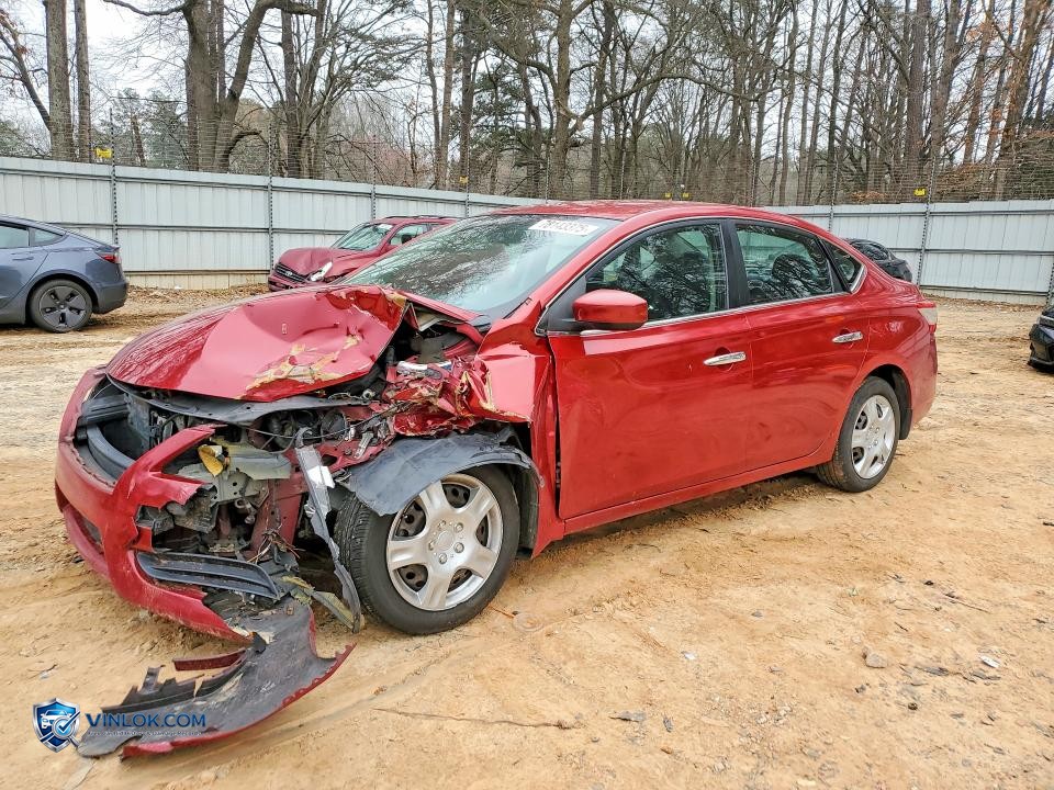 2013 NISSAN SENTRA S – Lot 78143375 auction photo