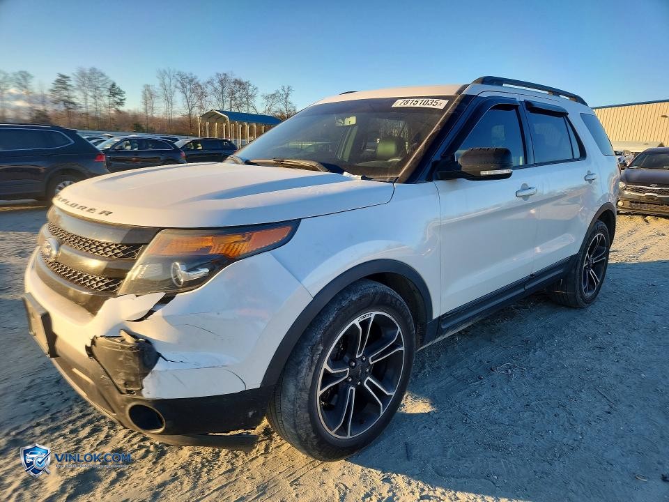 2015 FORD EXPLORER – Lot 78151035 auction photo