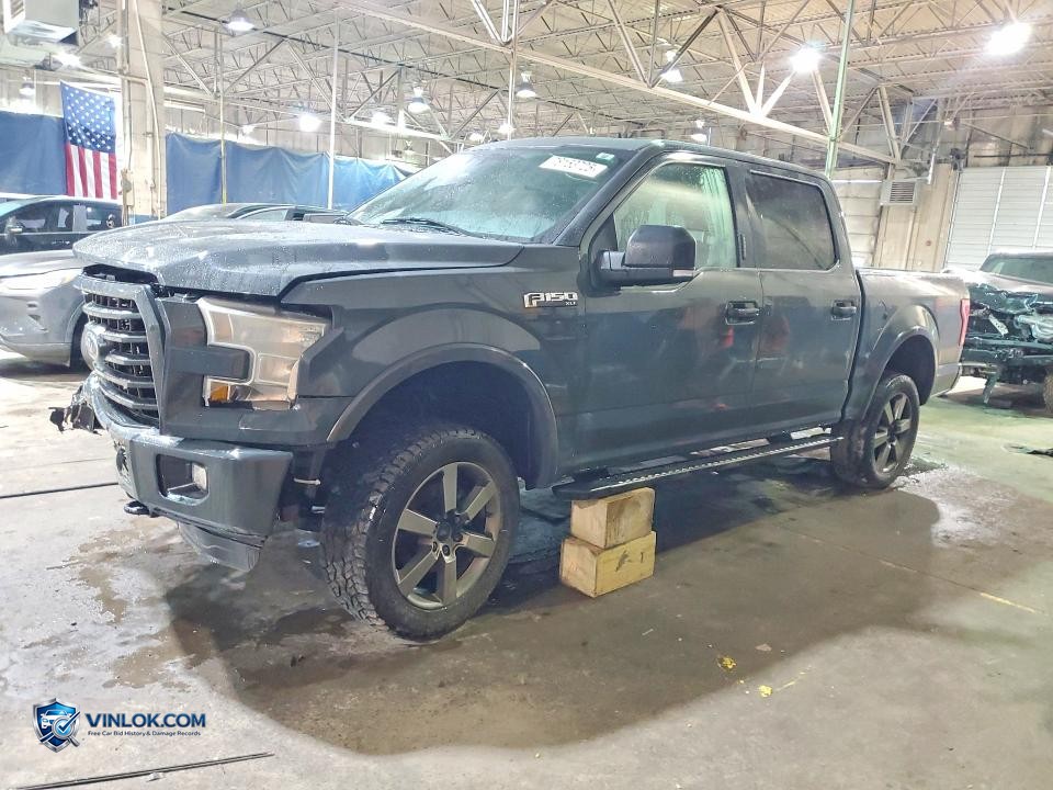 2016 FORD F150 SUPERCREW – Lot 78153725 auction photo