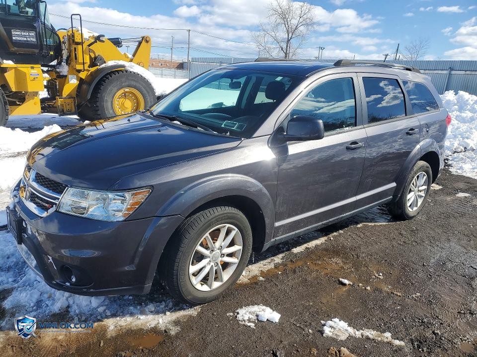 2017 DODGE JOURNEY SXT – Lot 78155385 auction photo