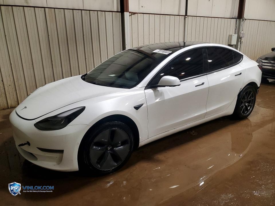 2021 TESLA MODEL 3 – Lot 78156565 auction photo