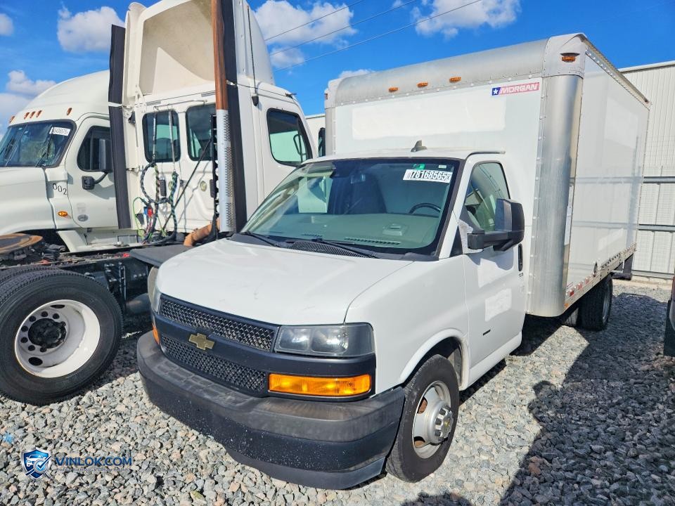 2019 CHEVROLET EXPRESS BOX TRUCK – Lot 78168565 auction photo