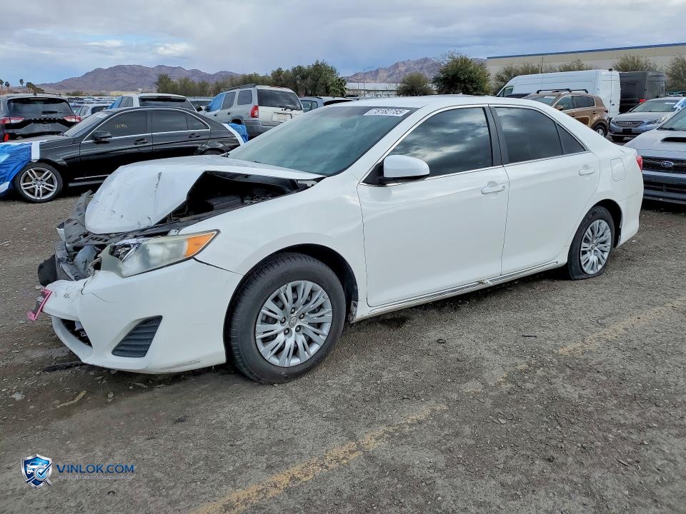 2012 TOYOTA CAMRY LE – Lot 78182785 auction photo