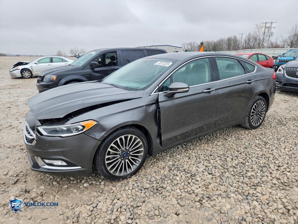 2017 FORD FUSION SE – Lot 78215325 auction photo